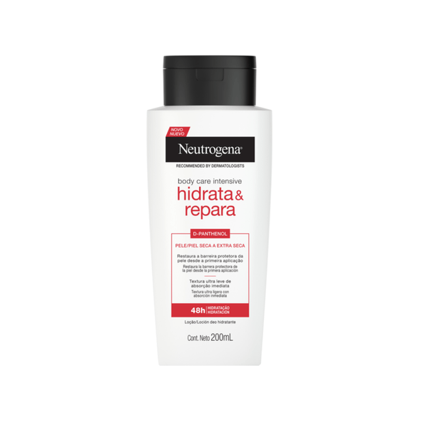 Hidratante Corporal Neutrogena Hidrata & Repara Embalagem 200ml