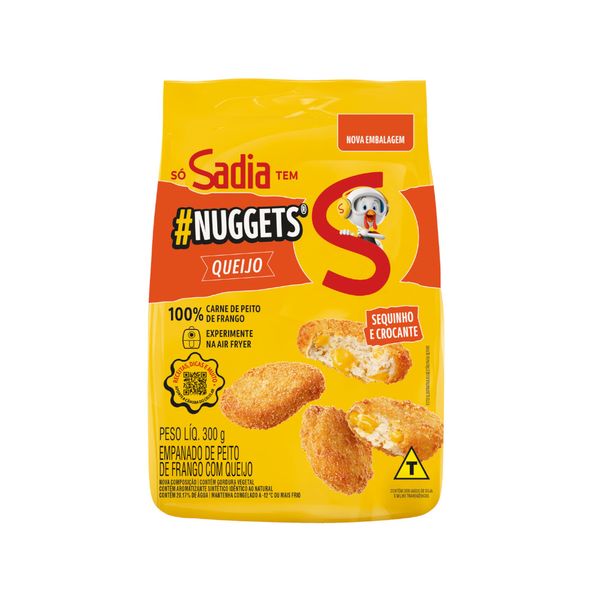 Nuggets Sadia frango com queijo 300g