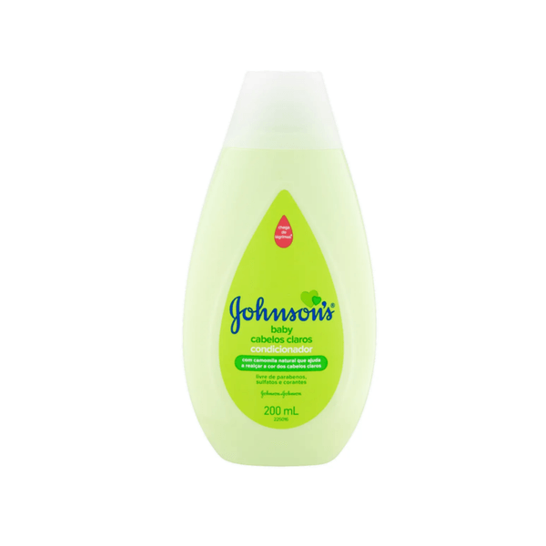 Condicionador Camomila Johnson's Baby Cabelo Claros Embalagem 200ml