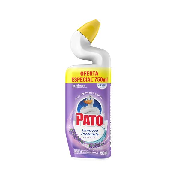 Desinfetante uso geral Pato Limpeza produnda Lavanda 750ml