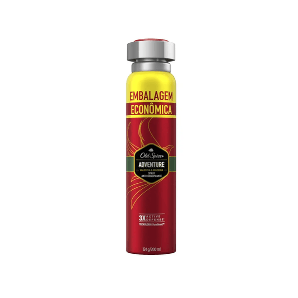 Desodorante Antitranspirante Old Spice Adventure Valentia & Madeira Spray 120g