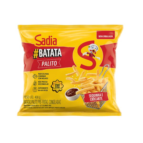 Batata Palito Pré-Frita Sadia 400g