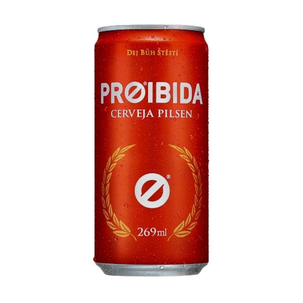 Cerveja PROIBIDA Pilsen Lata 269ml