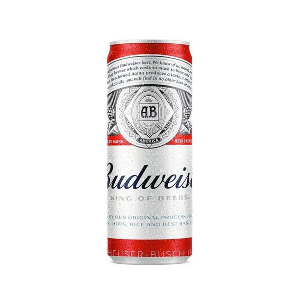 Cerveja Budweiser American Lager Lata 350ml