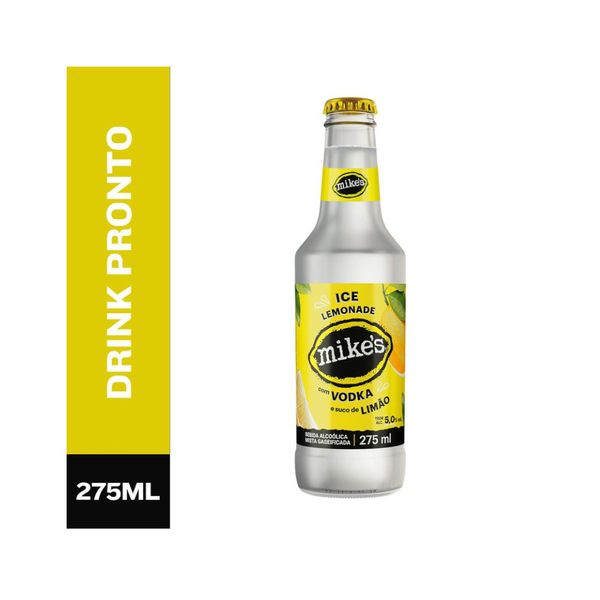 Bebida Mista MIKE'S Hard com Vodka e Limão Long Neck 275ml ...
