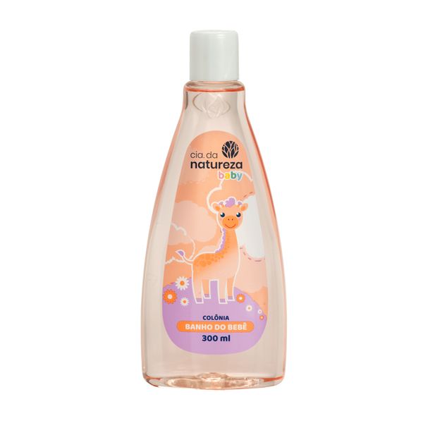 Colônia infantil Cia da Natureza Banho do Bebê Frasco 300ml