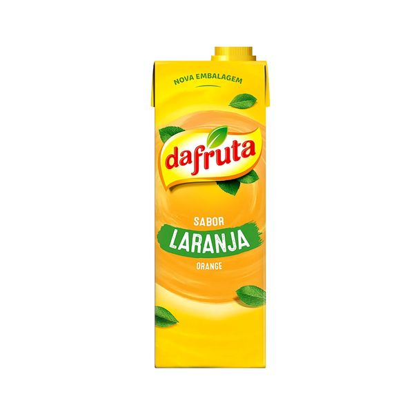 Suco Dafruta Laranja caixa com tampa 1L