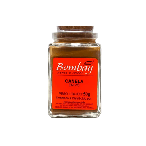 Canela em Pó Bombay Frasco 50g