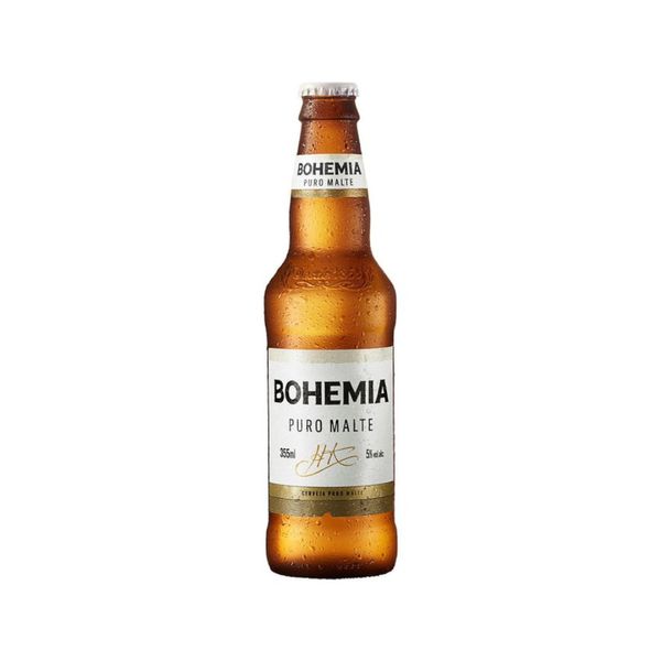 Cerveja Bohemia Puro Malte Long Neck 355ml