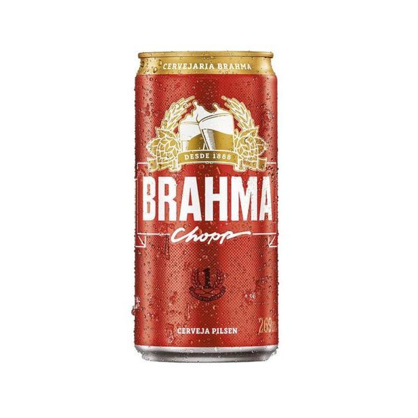 Cerveja Brahma Chopp Pilsen Lata 269ml