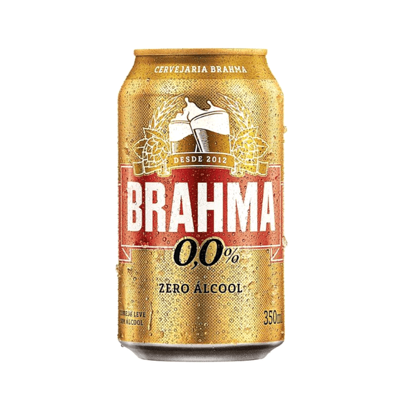 Cerveja Brahma Chopp Zero Lata 350ml