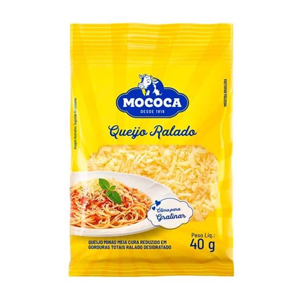 Queijo Ralado MOCOCA Pacote 40g