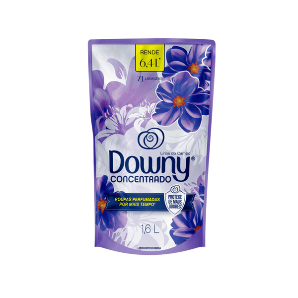 Amaciante Concentrado Downy Lírios do Campos Embalagem 1,6L