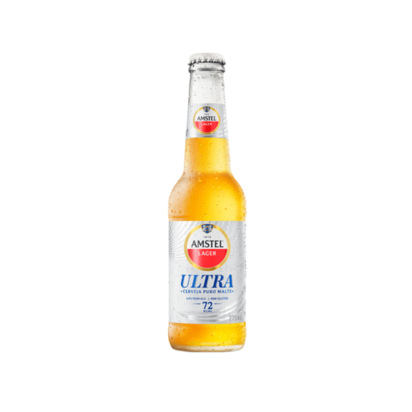 Cerveja Amstel Ultra Puro Malte sem Glúten Garrafa 275ml