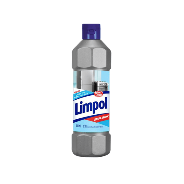 Saponáceo Cremoso Limpa Inox Limpol Squeeze 500ml