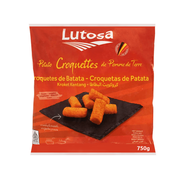 Batata Belga Lutosa Croquete Embalagem 750g