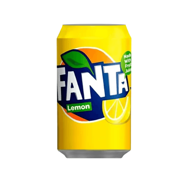 Refrigerante Fanta Lemon Limão Lata 330ml