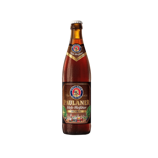 Cerveja Paulaner Hefe Weibbier Dunkel Garrafa 500ml