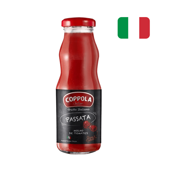 Molho de Tomate Italiano COPPOLA Passata Sieved Garrafa 680g