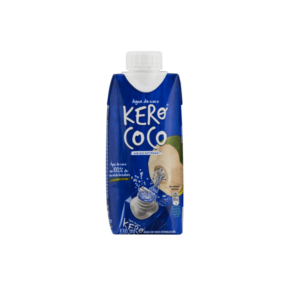 Água de Coco Esterilizada Kero Coco Embalagem 330ml