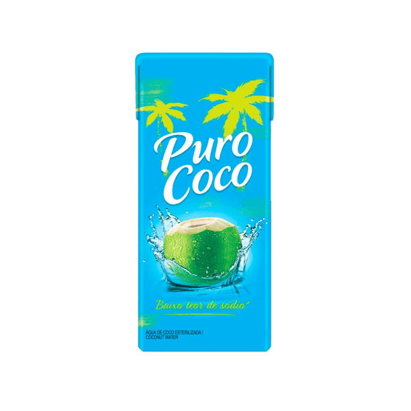 Água de Coco Esterizada Puro Coco Caixinha 200ml