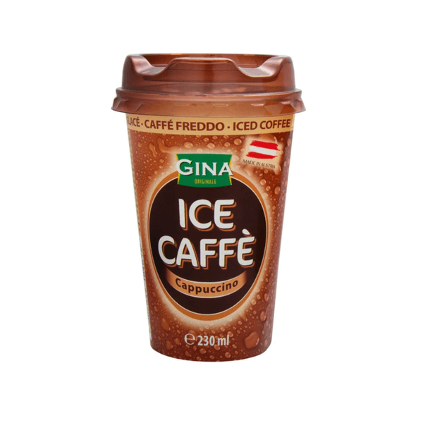 Café Gelado Gina Sabor Cappuccino Copo 230ml Café Gelado Gina Sabor Cappuccino 230ml