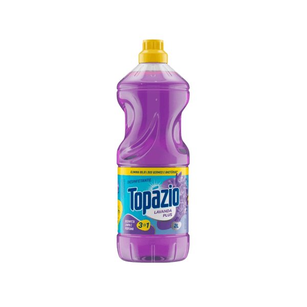 Desinfetante Topázio 3 em 1 Lavanda Plus Garrafa 2L