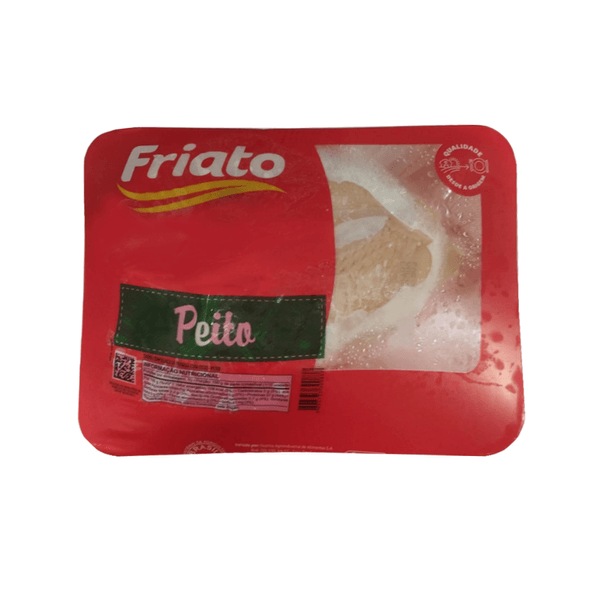 Peito de Frango Congelado Friato Bandeja 1kg Peito de Frango Congelado Friato Bandeja 1kg