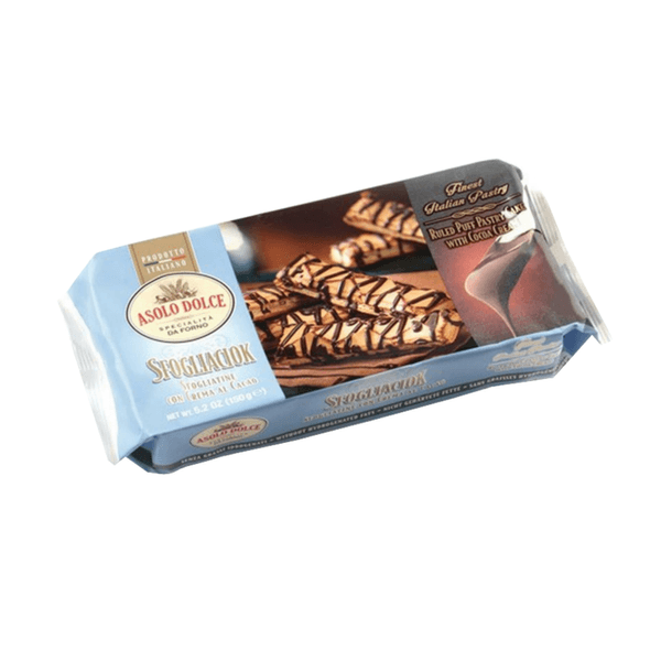 Biscoito Folheado Asolo Dolce Sfogliatine Embalagem 150g