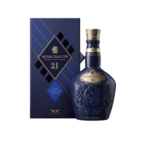 Whisky Escocês Royal Salute 21 anos The Signature Blend Garrafa 700ml