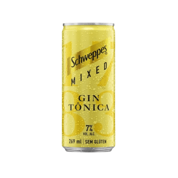 Gin Tônica Schweppes Mixed Lata 269ml