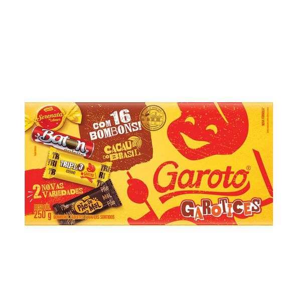 Bombom GAROTO Sortido Caixa 250g