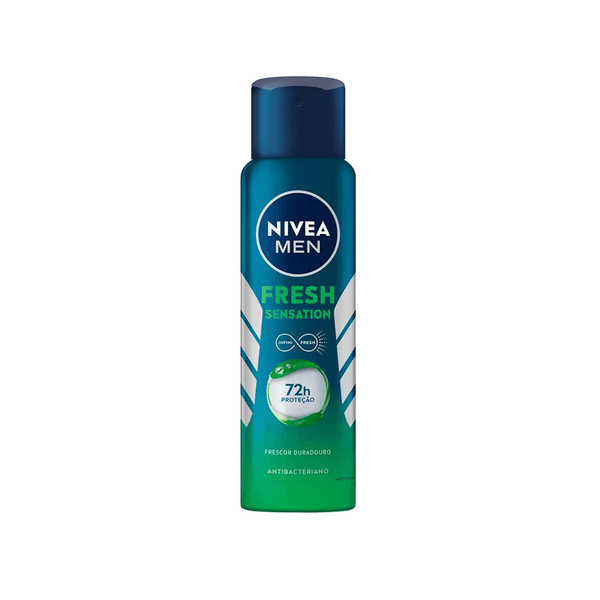 Desodorante Aerosol Nivea Fresh Sensation Masculino Embalagem 150ml