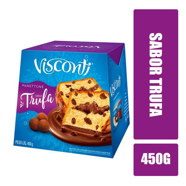 Panettone VISCONTI Sabor Trufa Caixa 450g