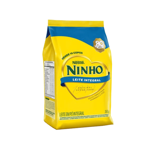 Leite em Pó Ninho Iintegral Embalagem 350g