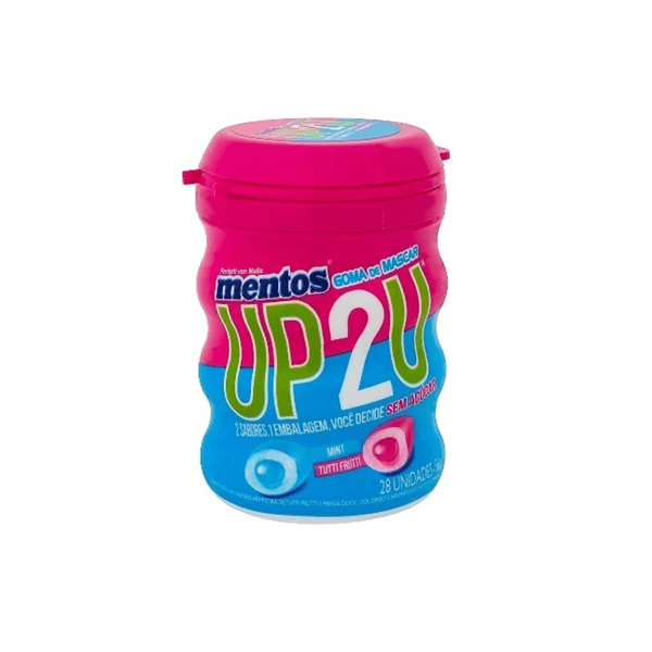 Goma de Mascar Mentos Up2u Pote 56g