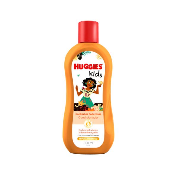 Condicionador Kids Enrolados HUGGIES Cachinhos Poderosos 360ml