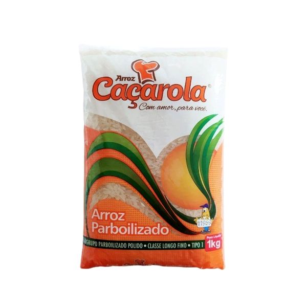 Arroz Parboilizado CAÇAROLA Tipo 1 Pacote 1kg