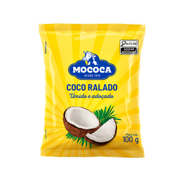 Coco Ralado Mococa Embalagem 100g