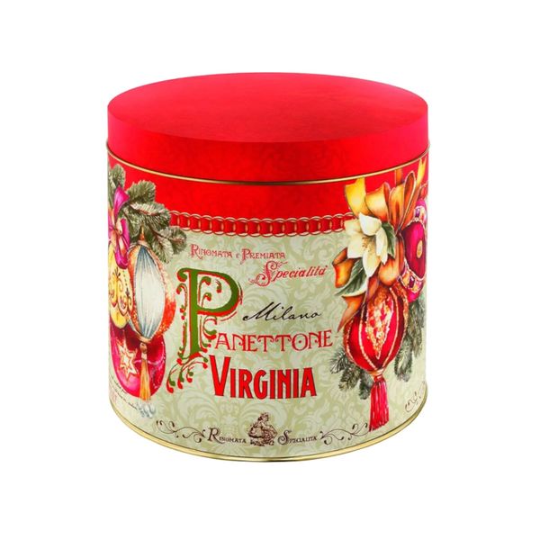 Panettone Tradicional Virginia Lata 1kg