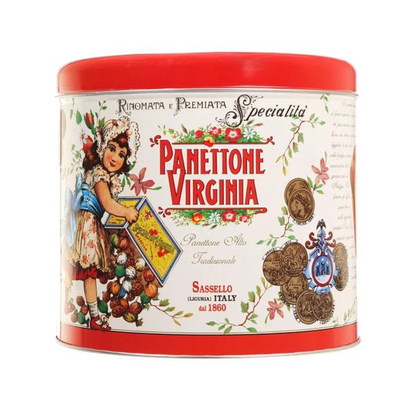 Panettone Tradicional Sassello Virginia Lata 1kg