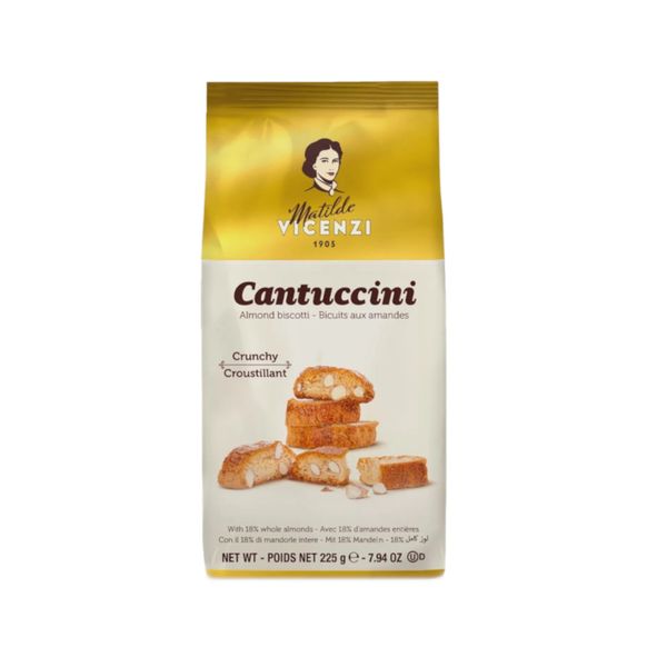 Biscoito Matilde Vicenzi Cantuccini Embalagem 225g