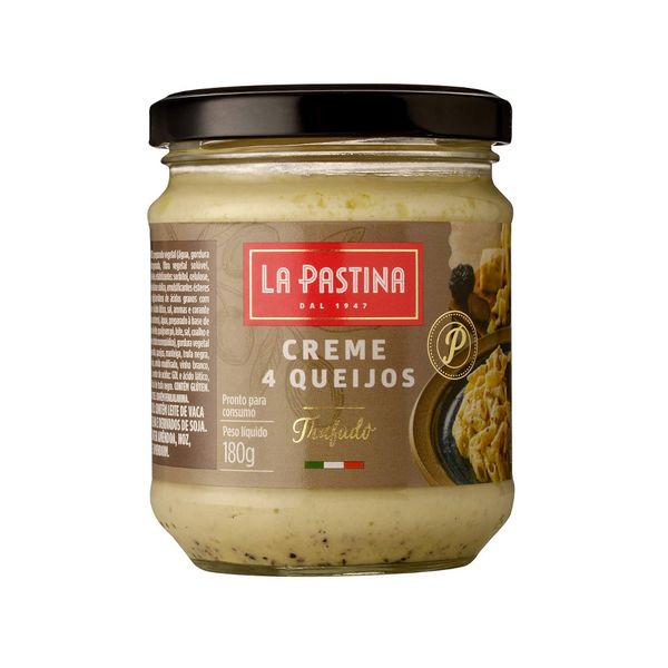 Molho La Pastina com Creme 4 Queijos Frasco 180g