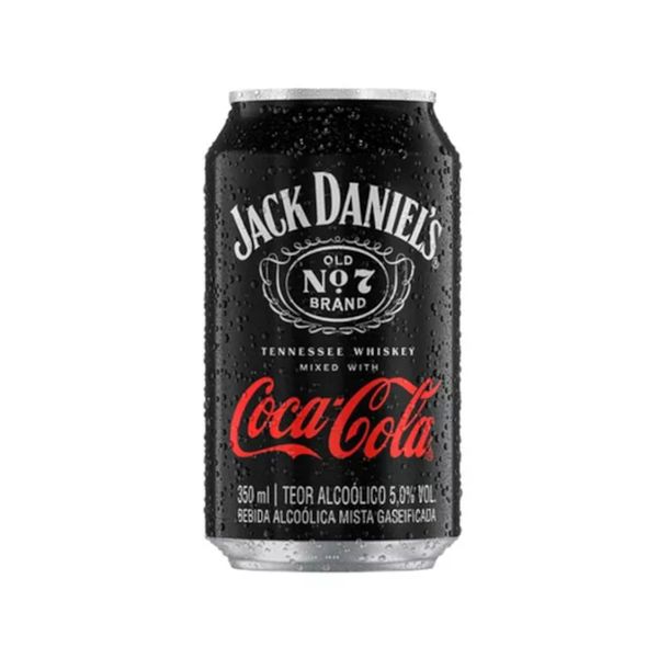 Bebida Mista JACK DANIEL'S Tennessee Com Coca Cola Lata 350ml