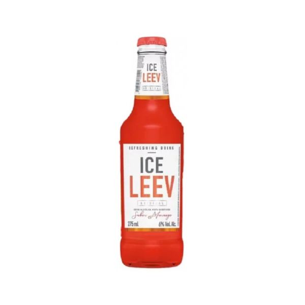 Bebida Mista ICE LEEV Morango Garrafa 275ml