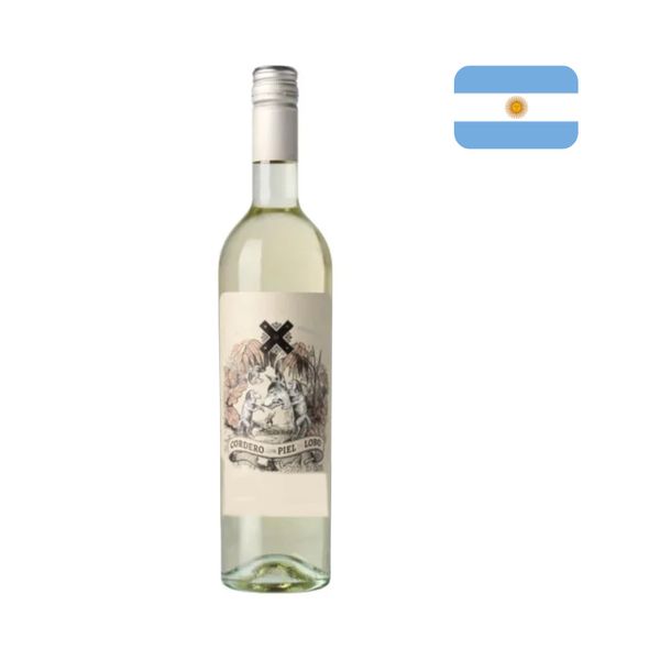 Vinho Branco Argentino Cordero Piel Lobo Garrafa 750ml