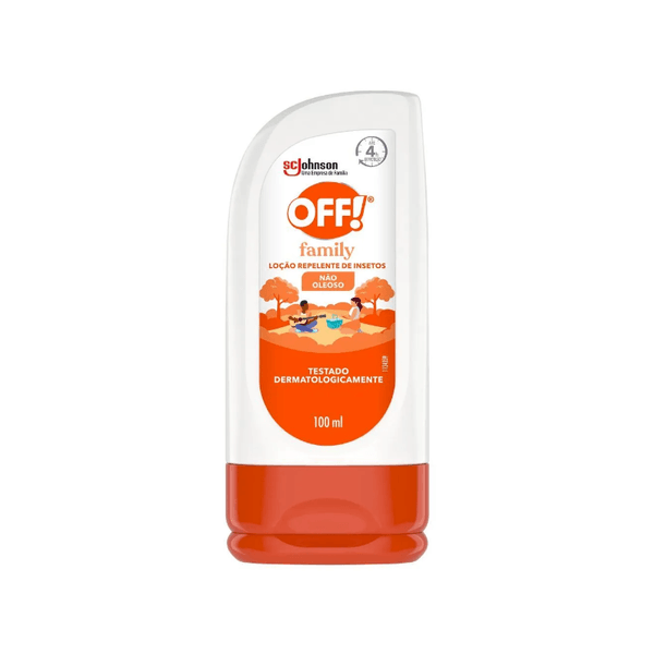 Repelente Loção Family OFF! Não Oleoso 100ml