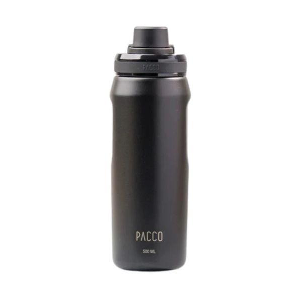 Garrafa Térmica Pacco Vyta Cor Preta 500ml