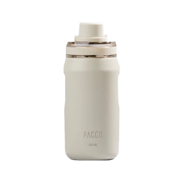Garrafa Térmica Pacco Vyta Cor Creme 350ml