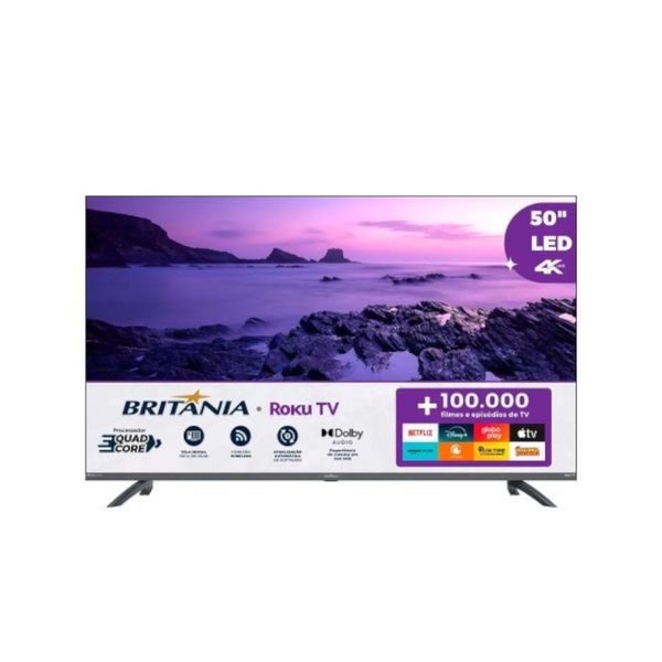 Smart TV BRITÂNIA 50